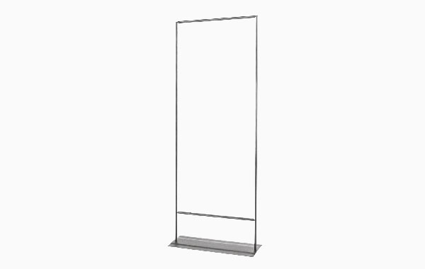 Easymag Größe Hardware 85X200 Classic, Aufsteller mit stabilen Füßen.
