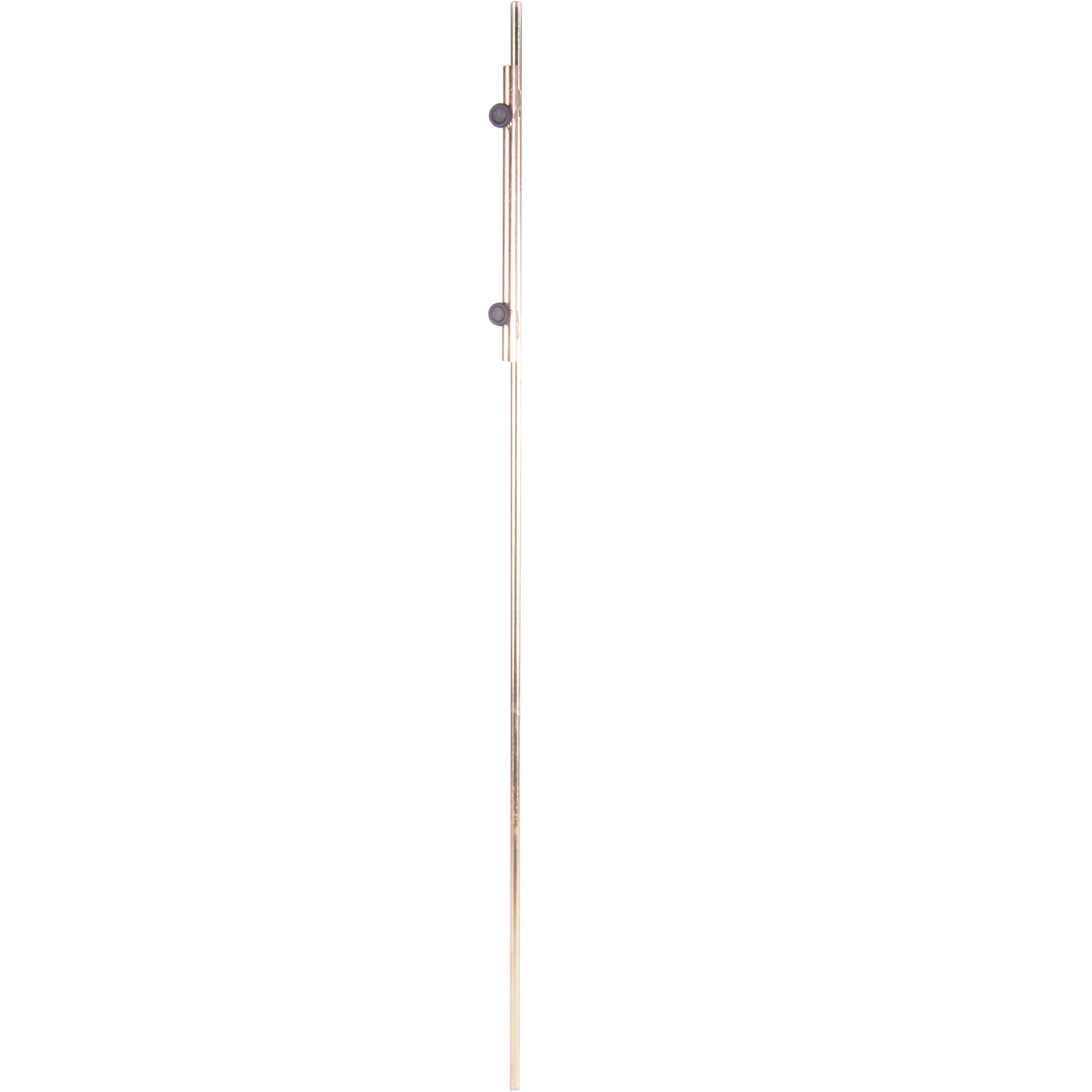 Verlängerung für Beachflag Easyflag, geeignet für Schnee und Sand, aus Metall, schlankes Design.