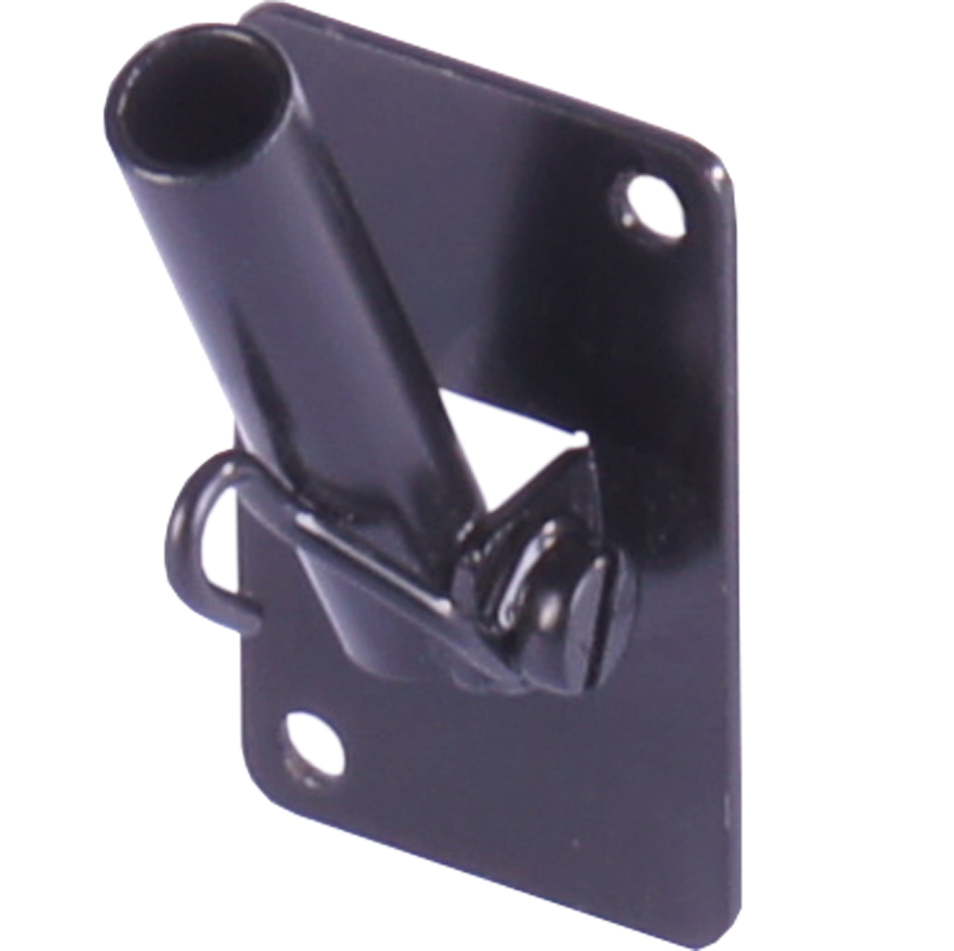 Halterung für Beachflag Easyflag, schwarz, mit Halterung für Mikro-Mini-Flaggen.